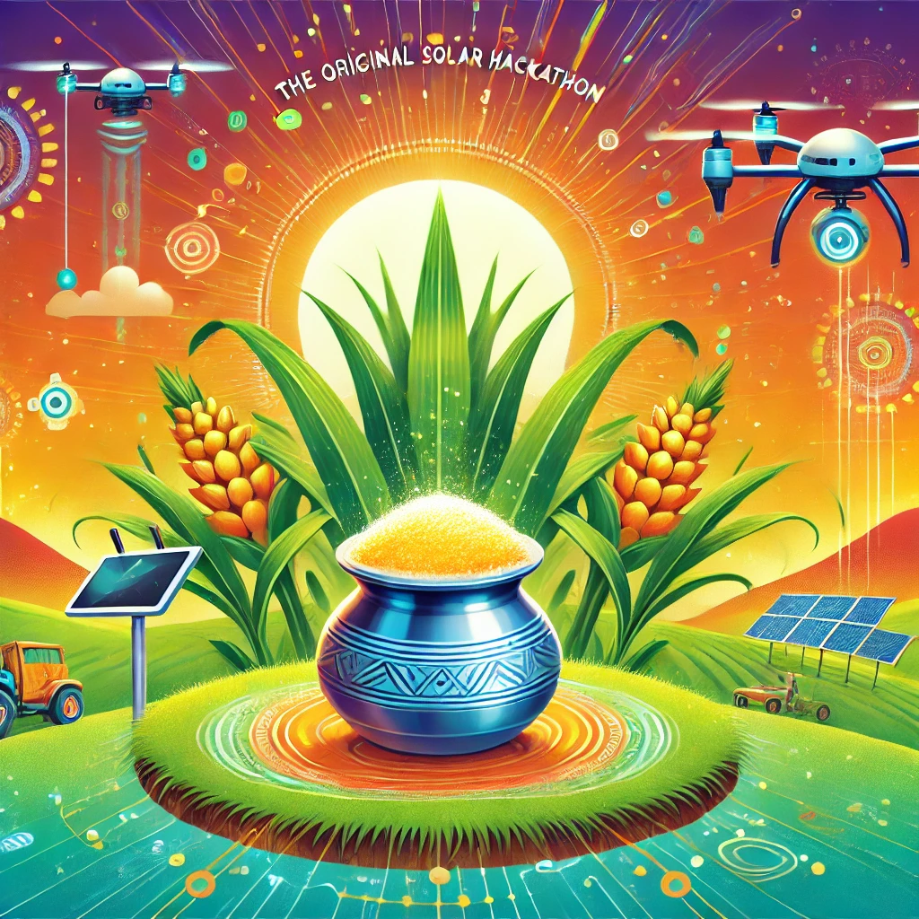 பொங்கல்: சூப்பரான சூரியன் கதை! 🌞🌾 – Pongal – The original solar&nbsp;hackathon